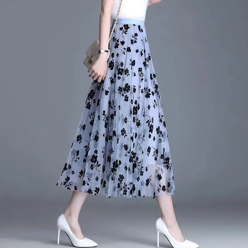 🔥【най-продавани】❤️【40-75 кг】 2026 Нова модна френска пола с висока талия за жени