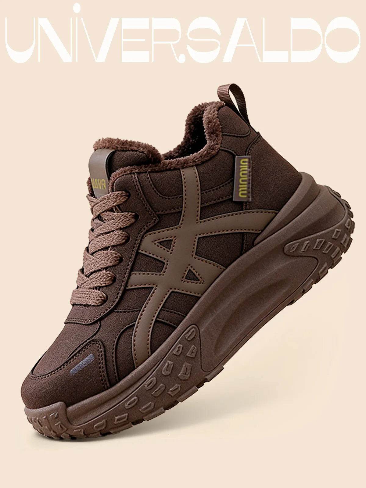 Ретро Спортни Обувки с Подплата и Дебела Подметка