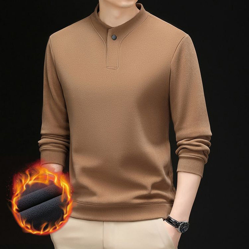 【M-4XL】Мъжко суитърно с микрофлис за супер топлина