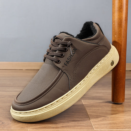 👞 Мъжки обувки за отдих с кожен горник: водоустойчиви, ветроустойчиви, с гънка за топлина