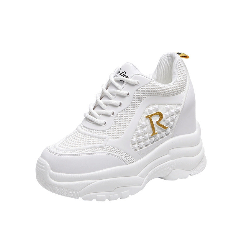 Спортни Обувки с Вградена Подметка и Мрежест Външен Слой