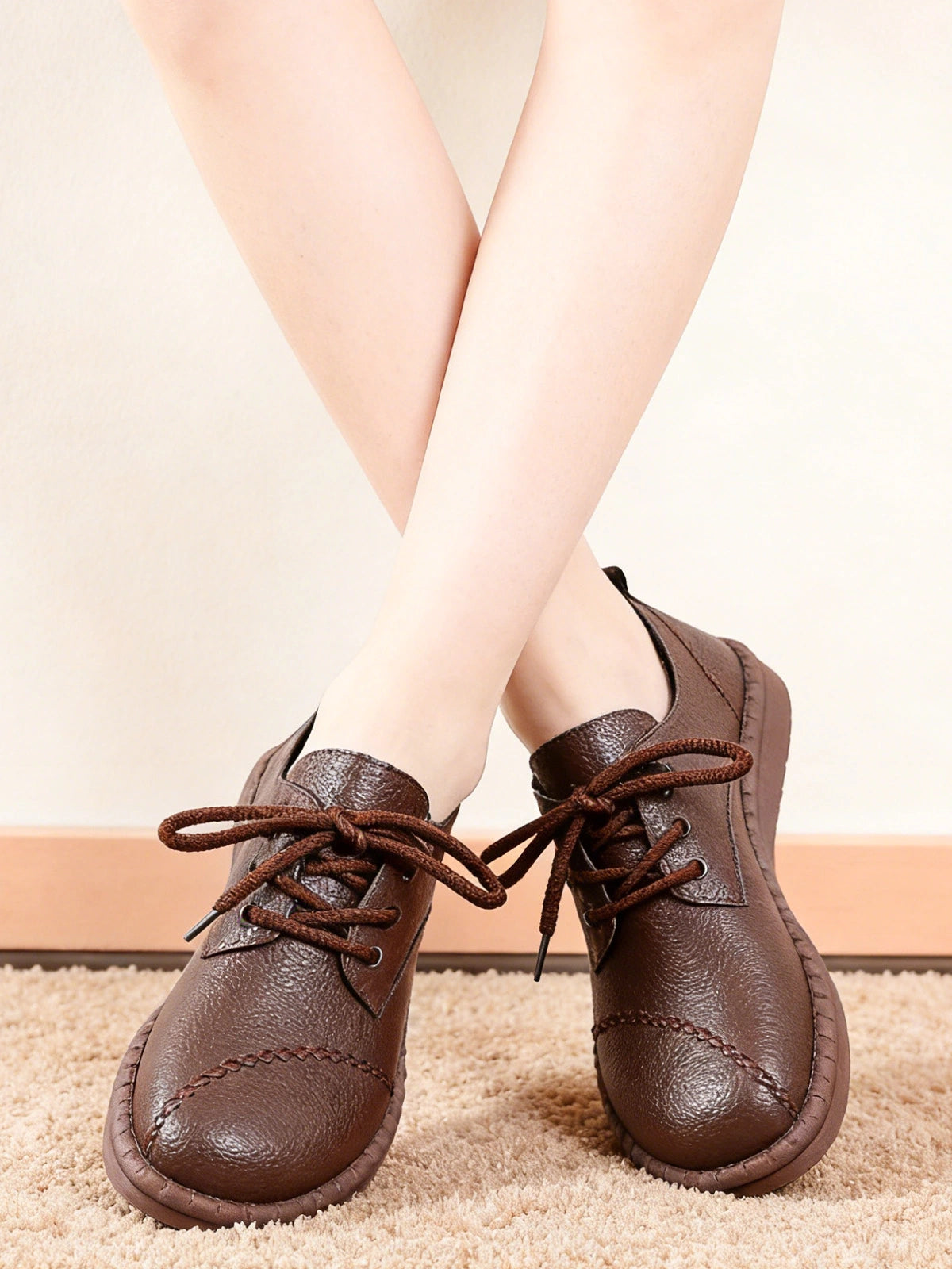 Лофери от Мека Кожа с Дебела Подметка