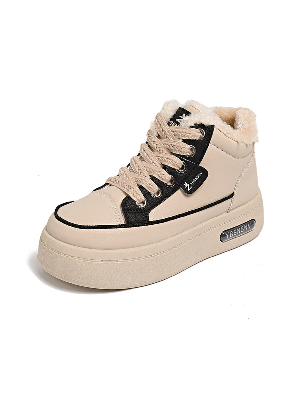 Високи Памучни Обувки с Подплата и Мека Подметка