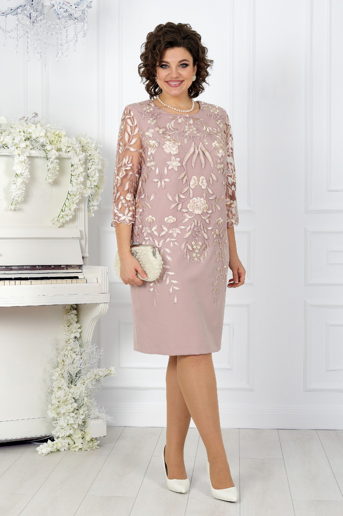 🌷🔥【S-5XL】нова елегантна и удобна рокля