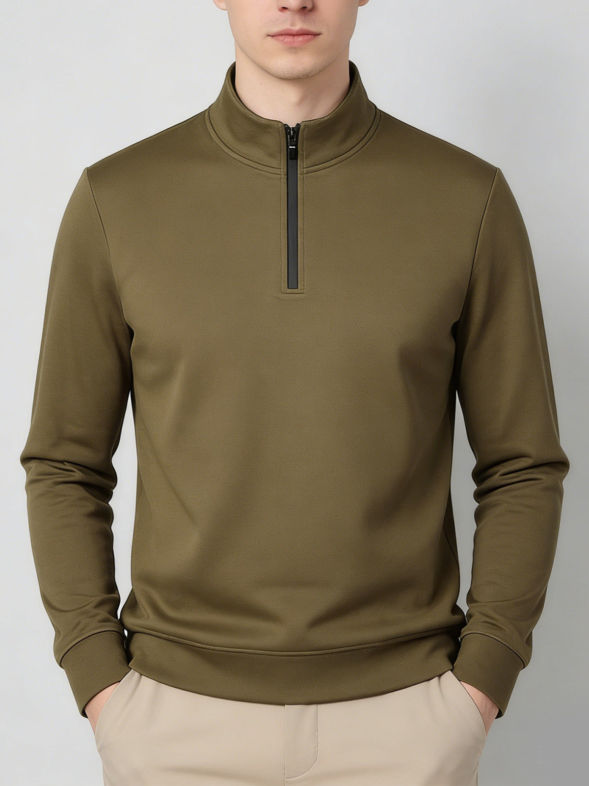 Полу-джипсена Суитшърт с Дълъг Ръкав