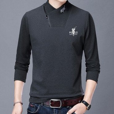 Мъжка Двойна Вълнена Топла Блуза