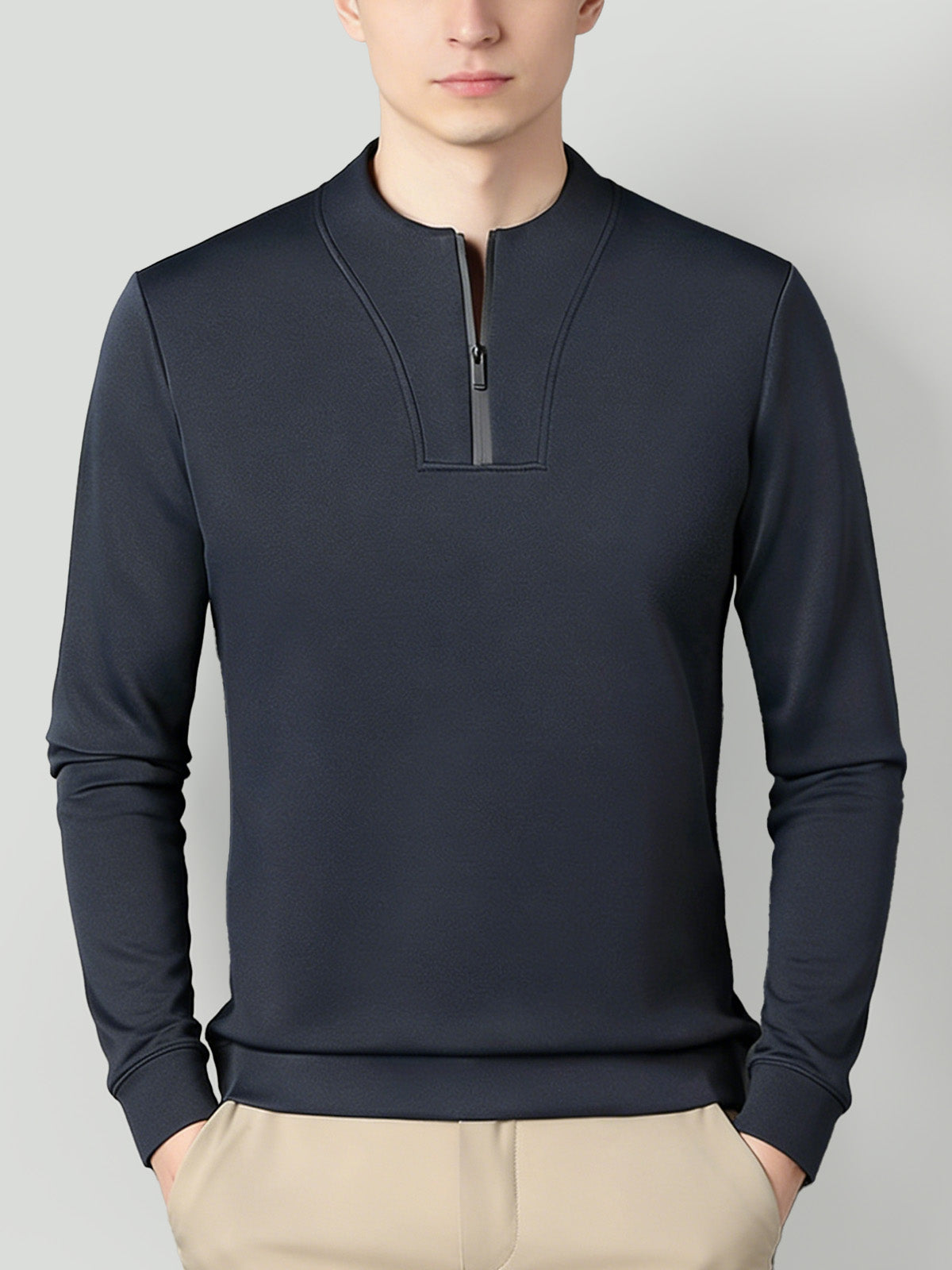 Полу-джипсена Суитшърт с Дълъг Ръкав