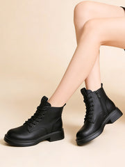 Мартинси с Мека Кожа, Подплата и Дебела Подметка