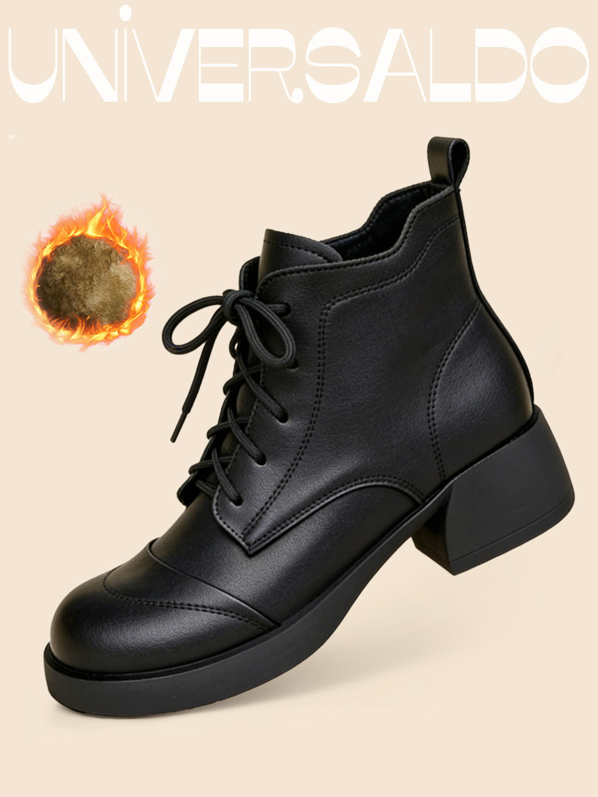 Мартинси от Мека Кожа с Широк Ток