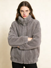 Висока Яка Яке с Двустранен Кашмир и Молния