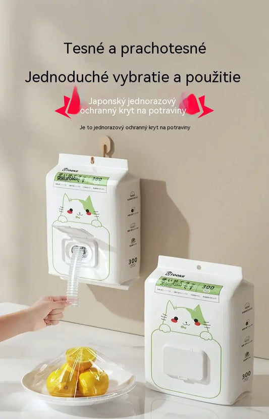 🥗✨ 300 jednorazových pokrievok na jedlo | Elastické kryty na taniere, misky a nádoby