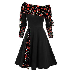 🎅Специална коледна оферта🎄Нова модна рокля с дълъг ръкав