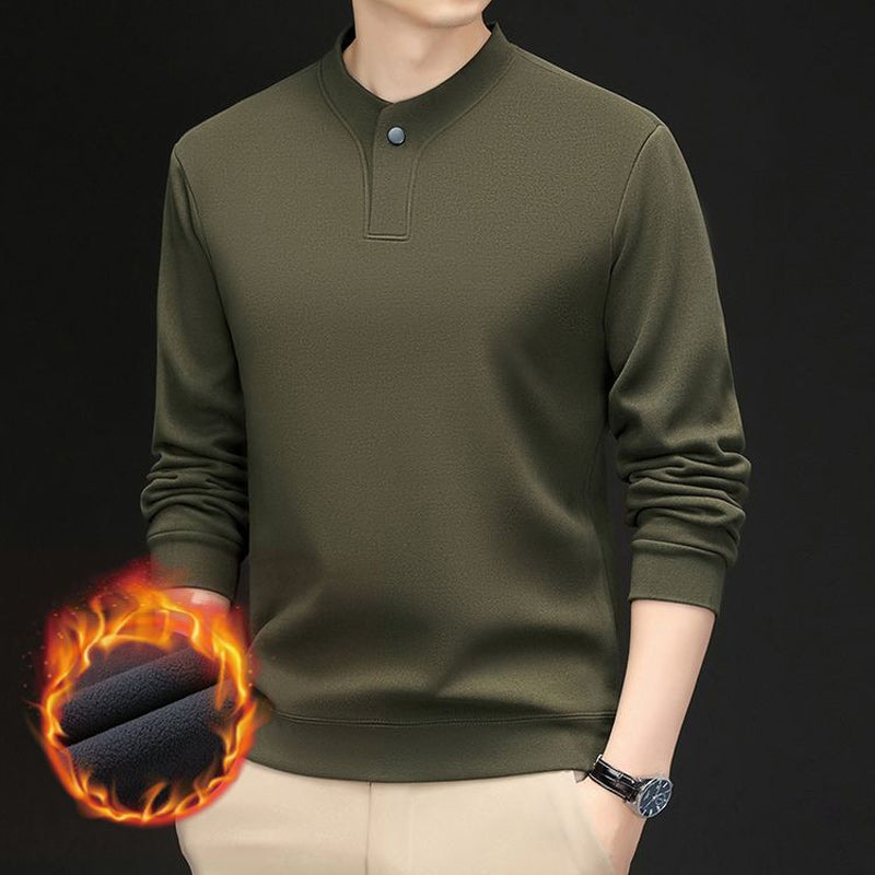 【M-4XL】Мъжко суитърно с микрофлис за супер топлина