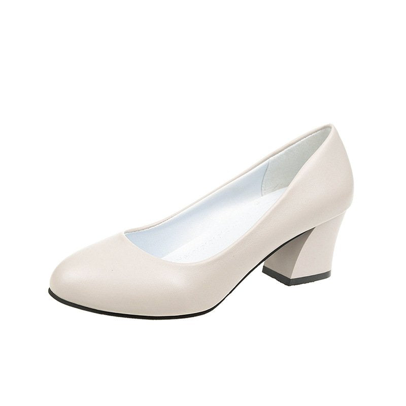 Сандали с Кръгли Носове, Широк Ток и Вървена Връзка