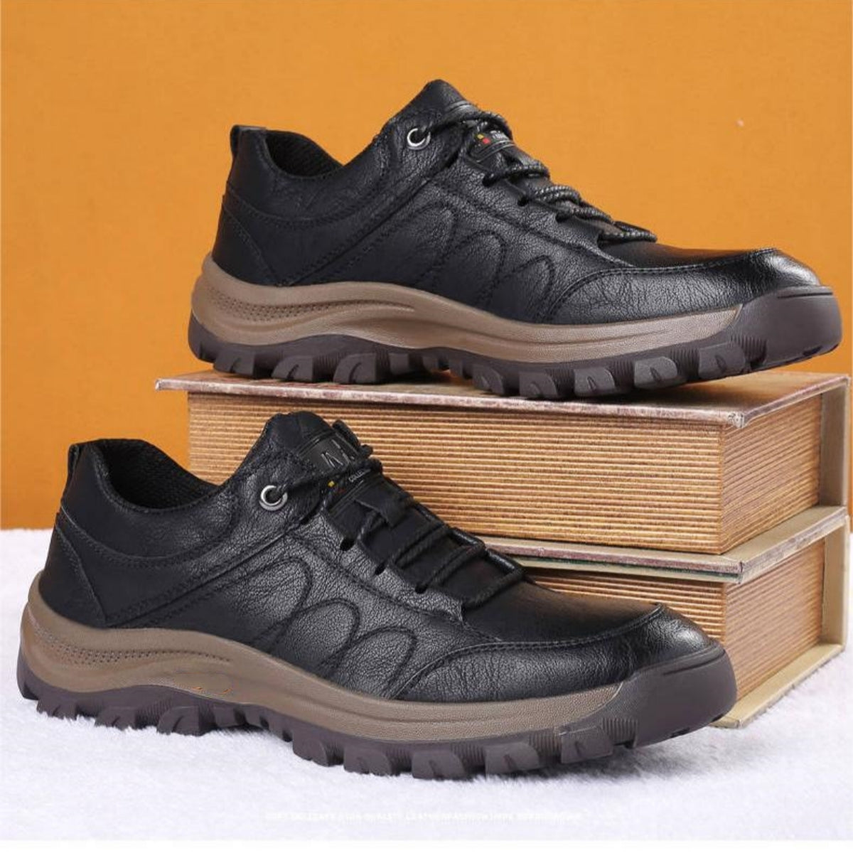 🔥 Горещо продавани мъжки модни обувки за всеки ден — есенно-зимна колекция, с подплата за топлина 🔥