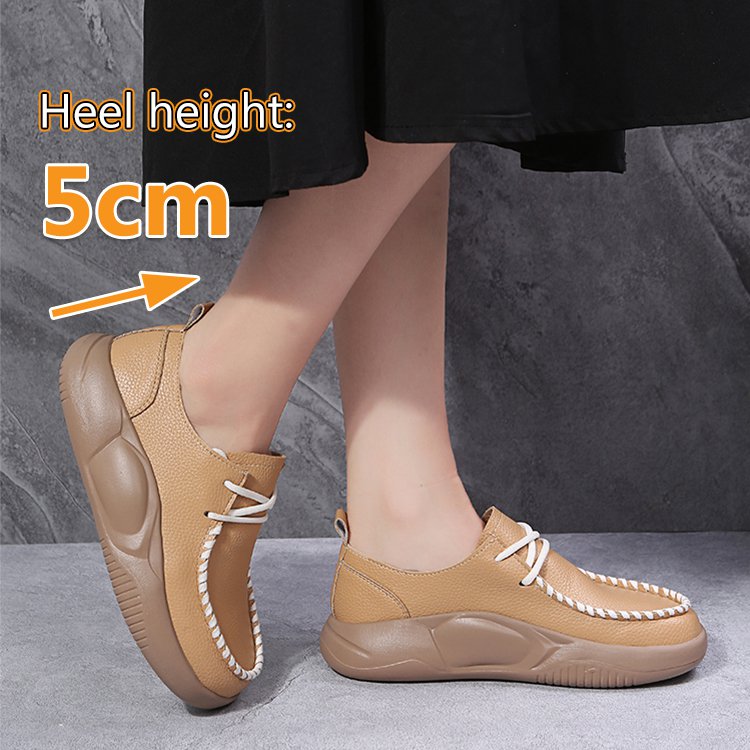 💖🥿Нови ежедневни дамски мокасини с дебела подметка за есента