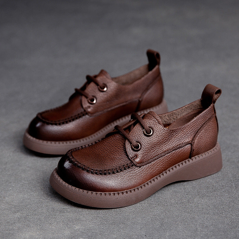 💖Сезонна оферта -50%  Дамски кожени обувки, елегантни и качествени