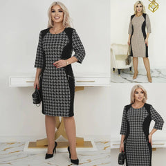 💜💚【S-5XL】Висококачествена модна рокля