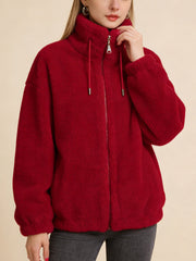 Висока Яка Яке с Двустранен Кашмир и Молния