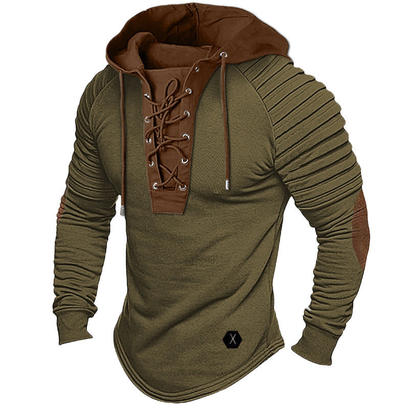 💥【S-3XL】Нова мъжка свободна суитшърт с качулка за пролет. ✅️ Плащане при доставка