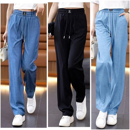 🔥【Промоция: Намаление до 50% + Наложен платеж】👖【S-3XL】Висококачествени меки леки панталони с красив падеж