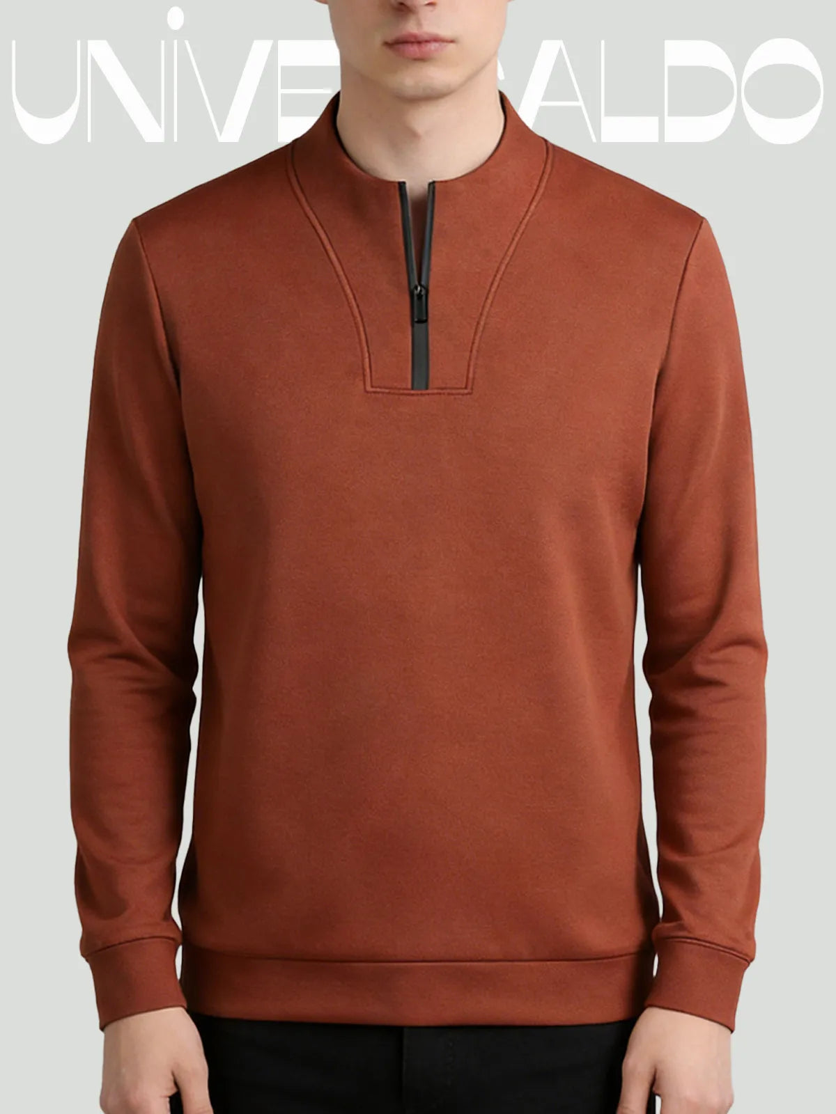 Полу-джипсена Суитшърт с Дълъг Ръкав