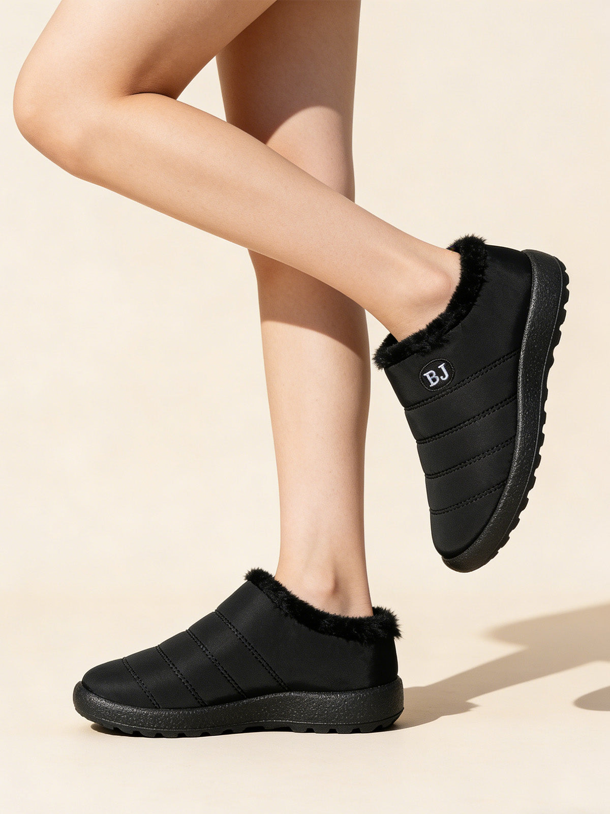 Дамски Водоустойчиви Топли Памучни Обувки