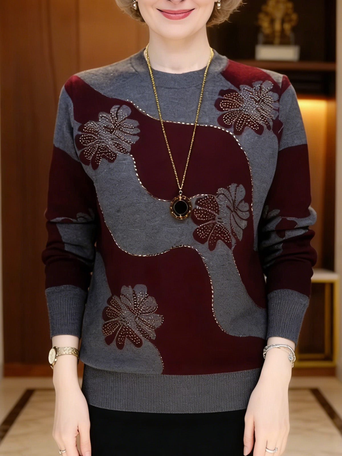 Топла Тениска с Дълъг Ръкав и Свободен Крой