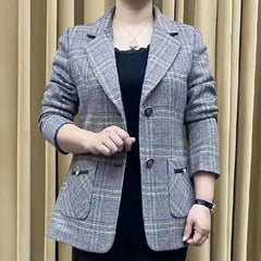 ✨🧥【M-4XL】Ново есенно-зимно яке с ревери за жени