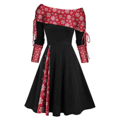 🎅Специална коледна оферта🎄Нова модна рокля с дълъг ръкав