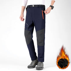 🔥✨【50% отстъпка】【S-5XL】Нови мъжки водоустойчиви и топли ежедневни панталони за есен и зима.