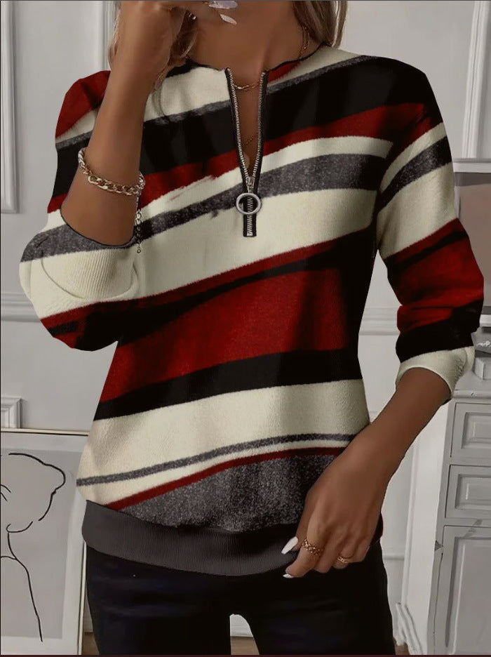 🔥【най-продавани】【S-3XL】2026 Mikina s dlhým rukávom a raglánovou potlačou