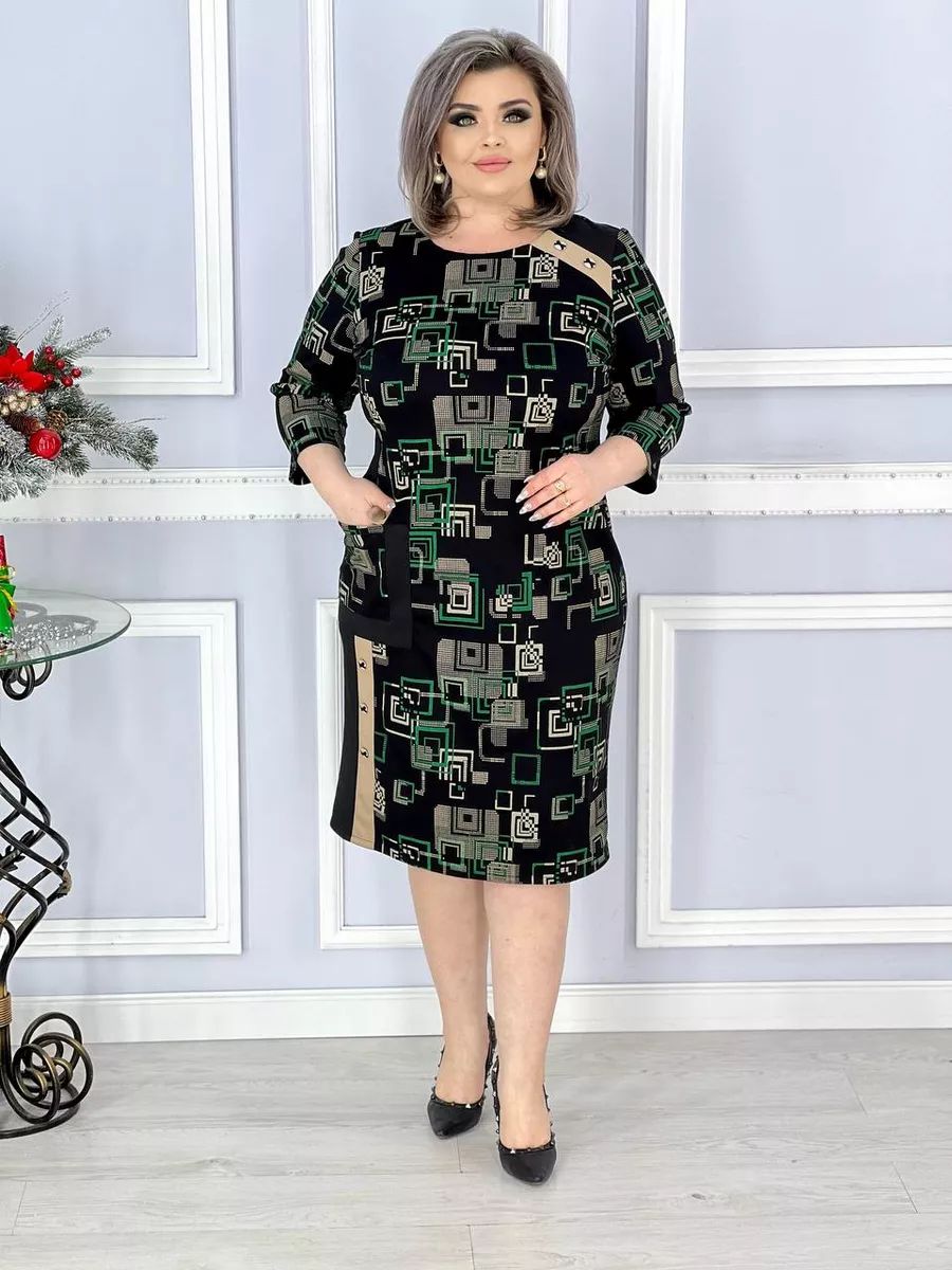 🍑😍【S-5XL】Голям размер сладки есенни дрешки.