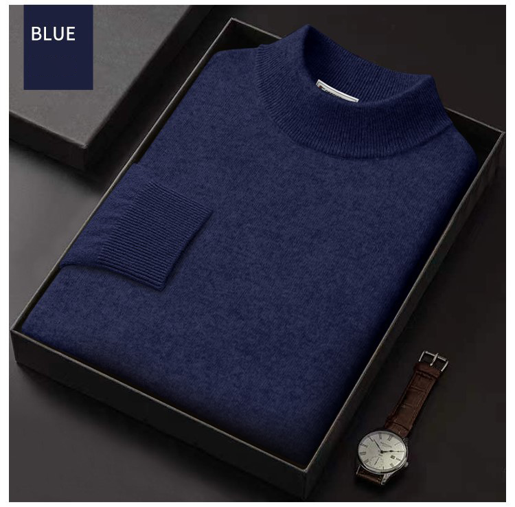 🔥【50% ОТСТЪПКА】Топъл мъжки полар с висока яка [M-4XL]