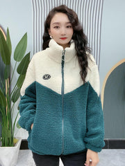 【M-4XL】🐏 Зимен поларен памучен яке, убогено дебело материя от агнешка вълна и памуч