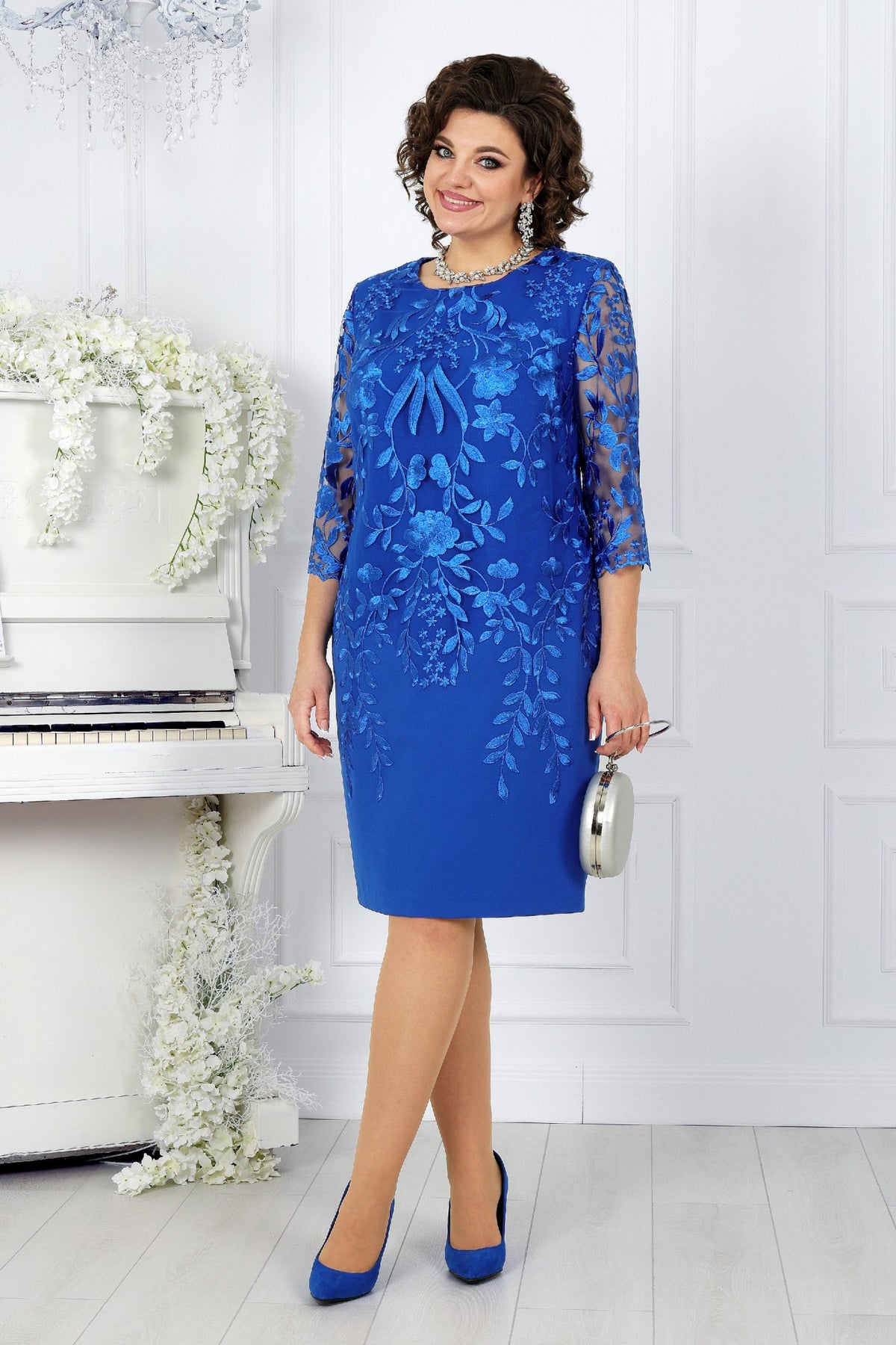 🌷🔥【S-5XL】нова елегантна и удобна рокля