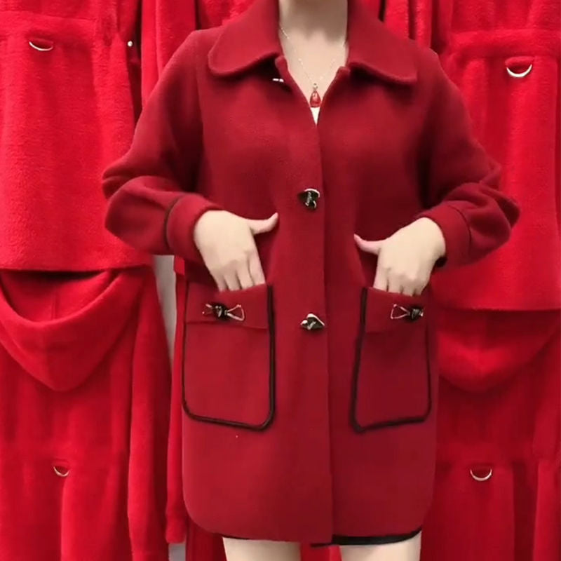 【M-6XL】☃️Нов есенно-зимен голям пуловер яке