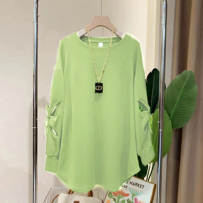 Нова есенна модна ежедневна тениска с дълъг ръкав