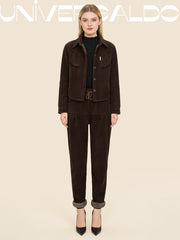 Спортен Комплект от Велур с Копчета