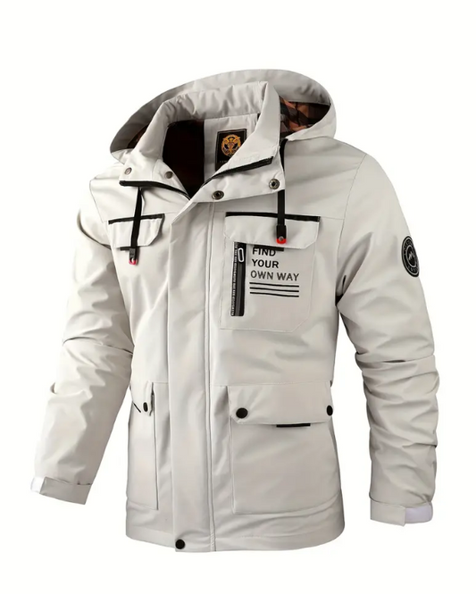🔥 😎【M~4XL】 2026 Ново ветроустойчиво водоустойчиво външно алпинистко яке за мъже