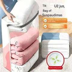 -50%🧳 5 vnt. pakuotė【Pirk 3, gauk 2 NEMOKAMAI】Vakuuminiai drabužių laikymo maišeliai be pompos