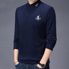 Мъжка Двойна Вълнена Топла Блуза