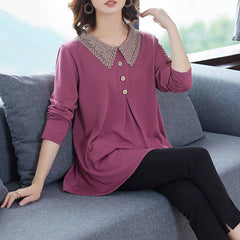 дамски памучни ризи с голям размер