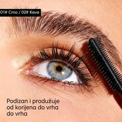 🥳Kupi jednu, dobij jednu gratis: 👁️✨ Stvara nevjerojatne trepavice cijeli dan, otporne na razmazivanje! Vodootporna maskara s vlaknima za prirodan, voluminozan rezultat💖
