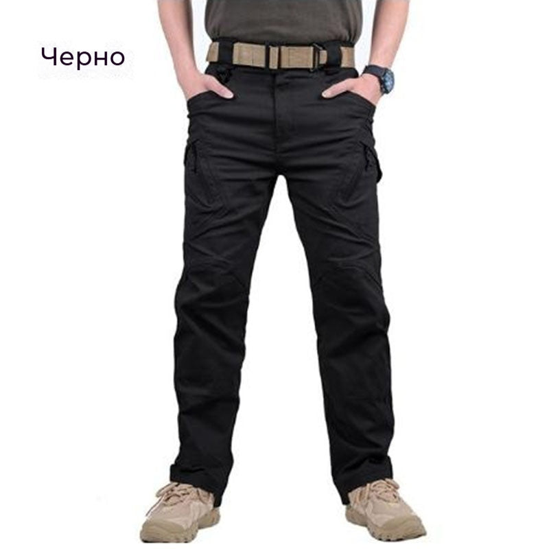 🔥【най-продавани】Мъжки тактически панталони за туризъм, устойчиви на износване, с камуфлажен принт и множество джобове