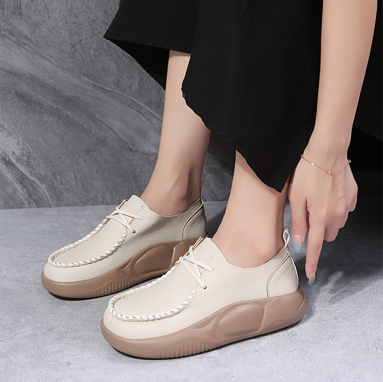 💖🥿Нови ежедневни дамски мокасини с дебела подметка за есента