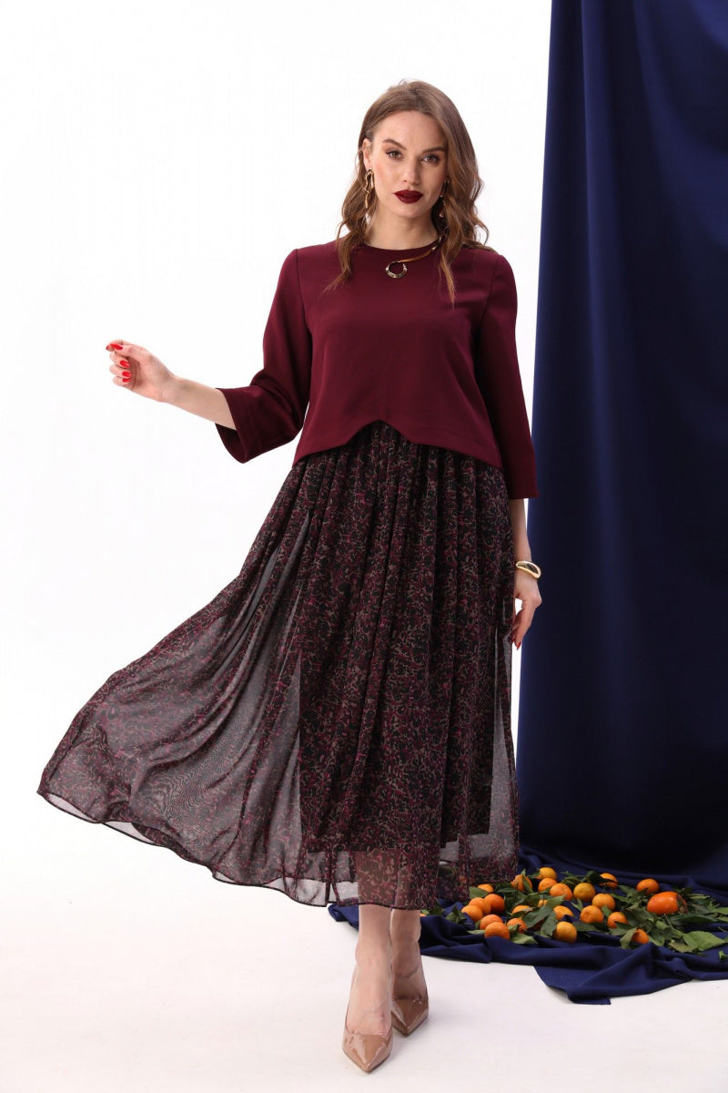 💖💖【S-5XL】Нова, висококачествена, елегантна есенно-зимна рокля